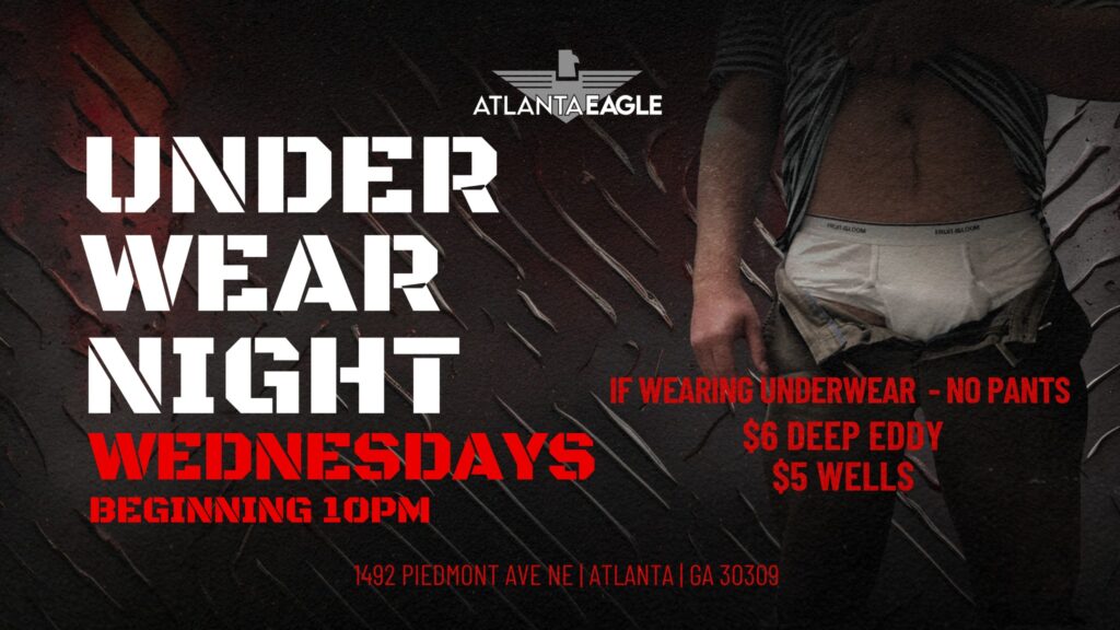 UnderWear Night at the Eagle