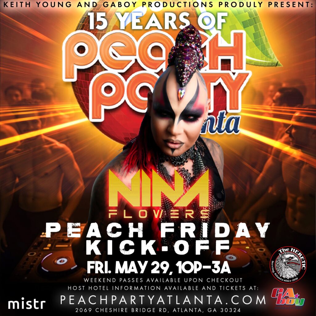 Peach Party Kickoff w DJ Nina Flowers