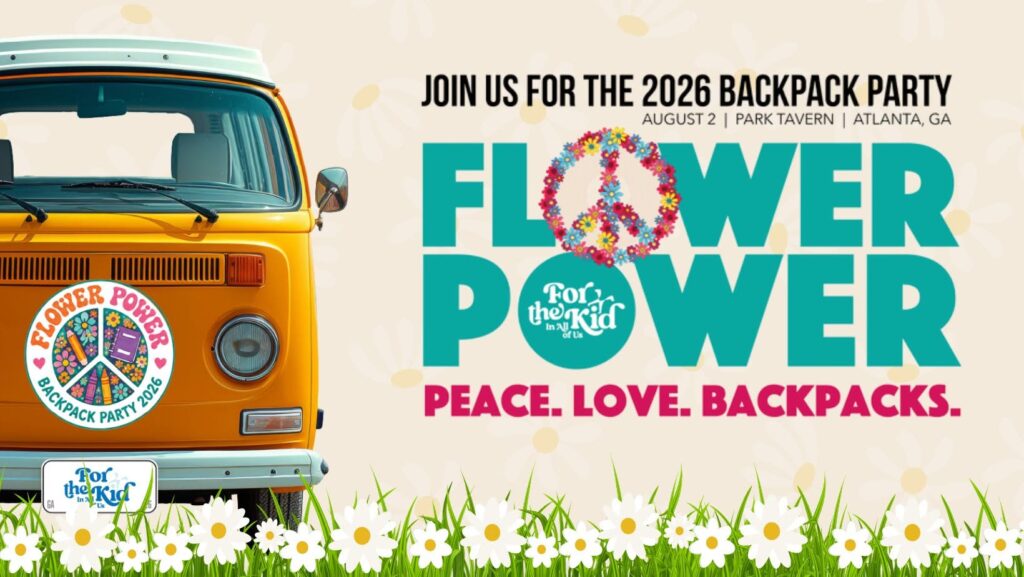Backpack Party 2026 Flower Power