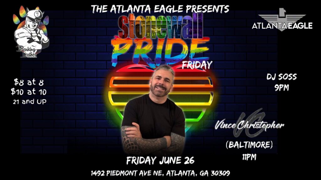 Stonewall Southern Pride Friday
